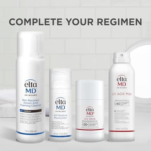 EltaMD EltaMD UV Stick Sunscreen for Face and Body, Mineral SPF 50+ Face Stick Sunscreen with Zinc Oxide, Travel Size, 1.3 oz