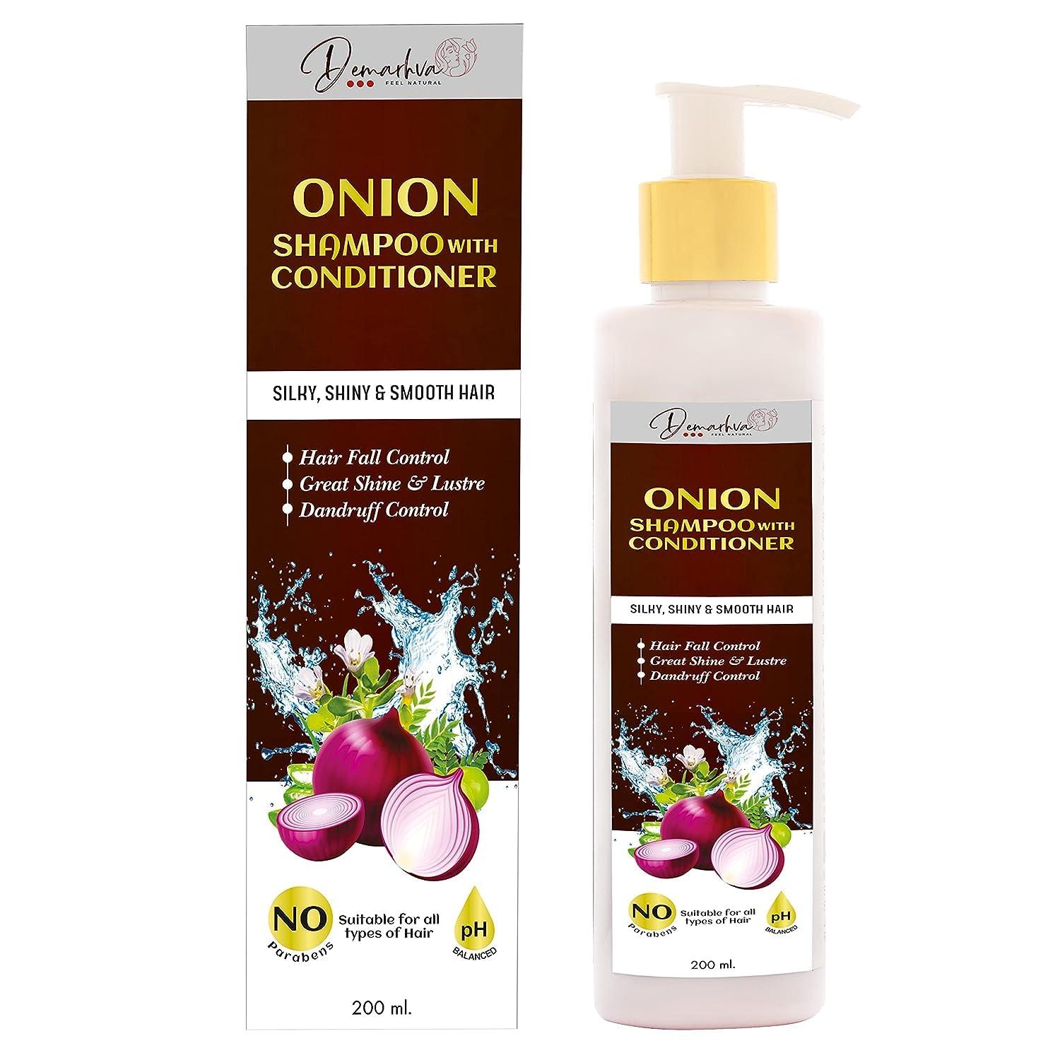 Generic Onion 2 in 1 Shampoo With Conditioner For Hair Growth & Hair Fall| Helps Control Dandruff With Great Shine & Lusture - 200ml