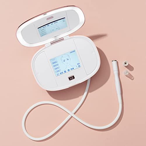Trophy Skin Trophy Skin UltradermMD - 3 in 1 Home Spa Microdermabrasion - Deep Skin Exfoliator Machine with Real Diamond and Pore Extractor Tips - Rejuvenate Face Skin and Even Out Skin Tone - Blush