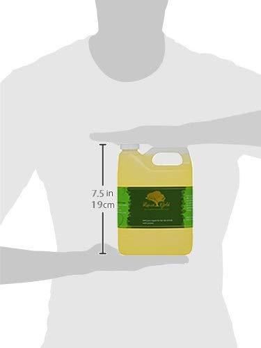 Liquid Gold Inc Liquid Gold Inc 32 Fl oz Rice Bran Carrier Oil 100% Pure & Organic for Skin Hair and Health