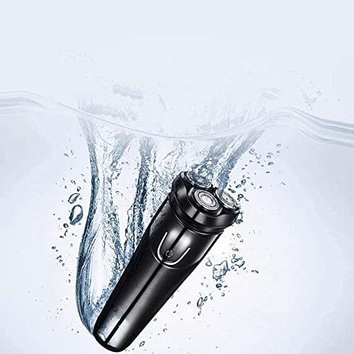 Dongng Dongng Men Electric Shaver, Rechargeable Corded and Cordless Electric Razor for Men with Pop-up Trimmer,Wet Dry Waterproof (Black)