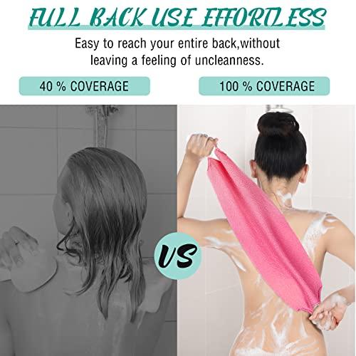Long washcloth for back sale