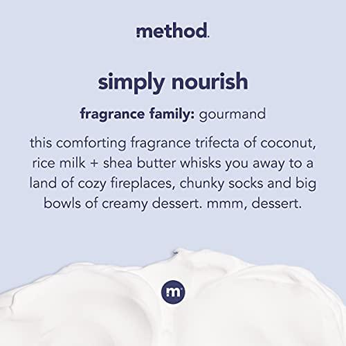 Method Method Method Body Wash, Simply Nourish, 18oz, 2 Pack, Simply Nourish, 18 fluid_ounces