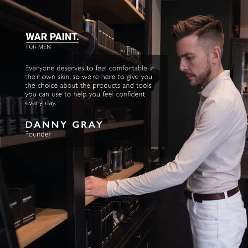 War Paint War Paint For Men Tinted Moisturizer & Light Foundation for Face - Vegan Friendly & Cruelty-Free - Natural Looking Makeup For Men - Light Shade - 30ml