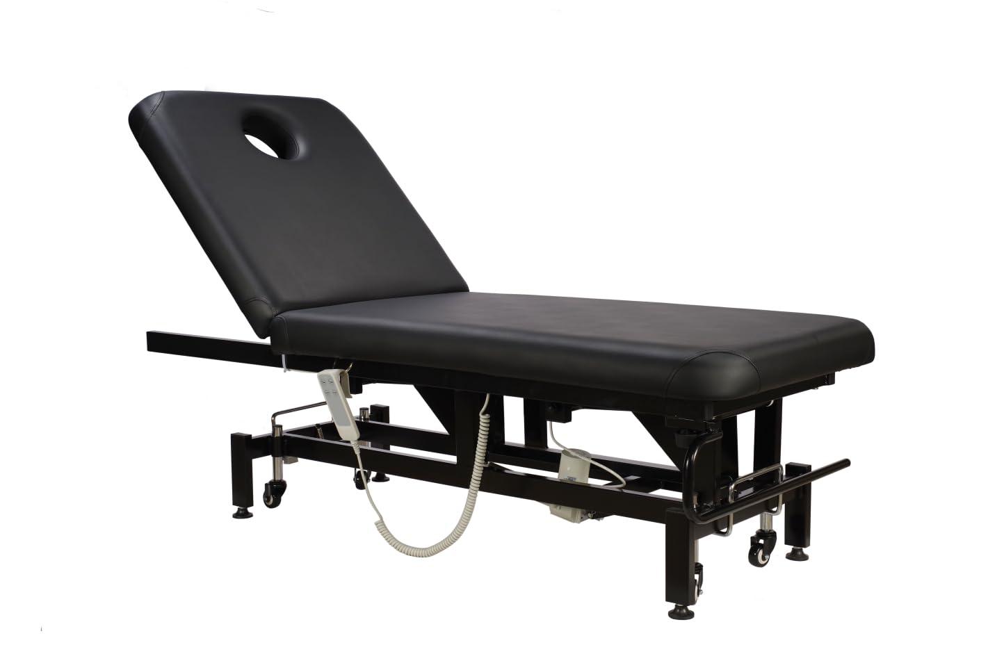Beautymega Beautymega Electric Facial Massage Bed 3-Section Folding Height Adjustable Tattoo Spa Bed Chair Lift Spa Facial Treatment Table