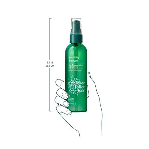 Thicker Fuller Hair Thicker Fuller Hair, Root Lifting Serum By, Green, 4 Fl Oz