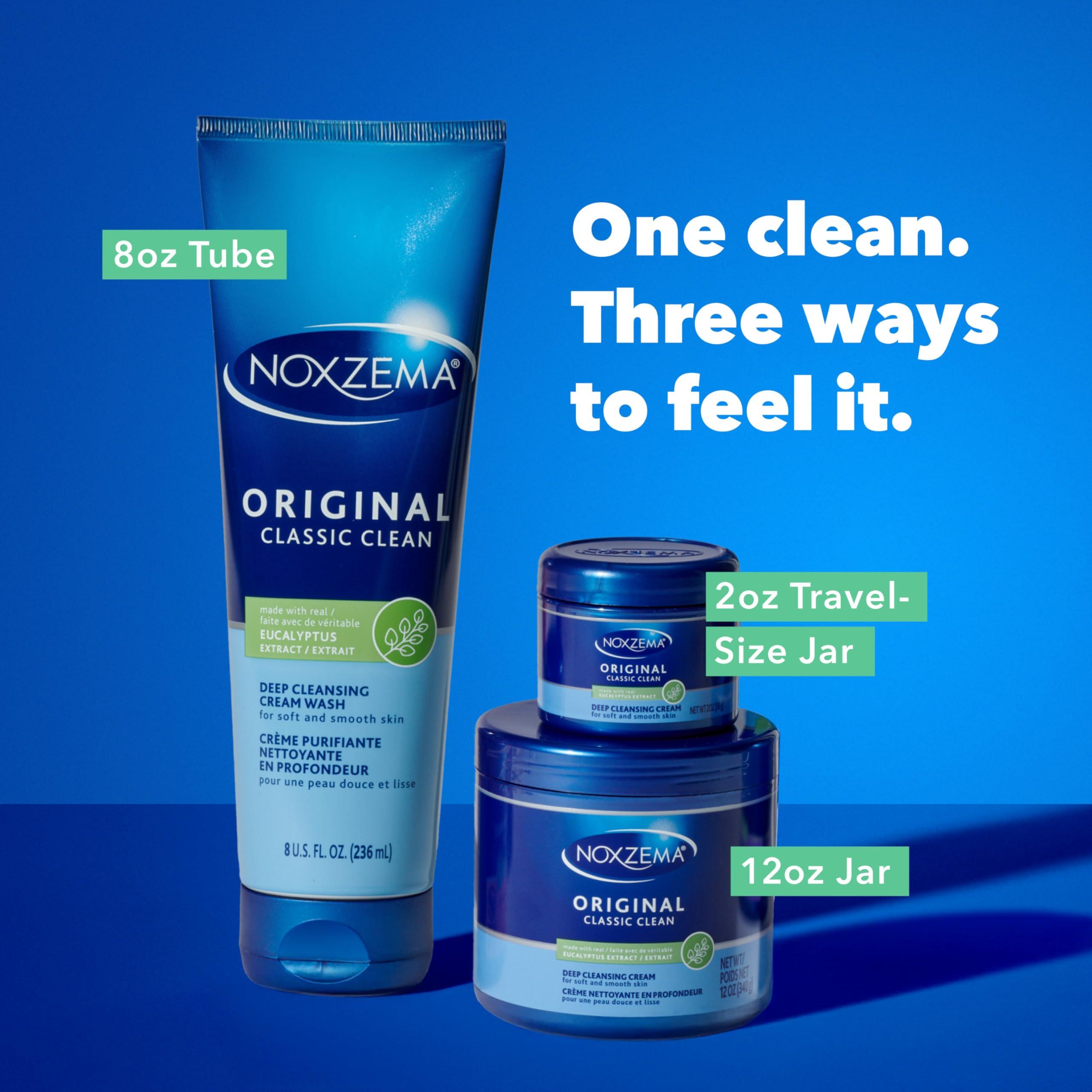 Noxzema Noxzema Classic Clean Cleanser, Original Deep Cleansing, 12 oz