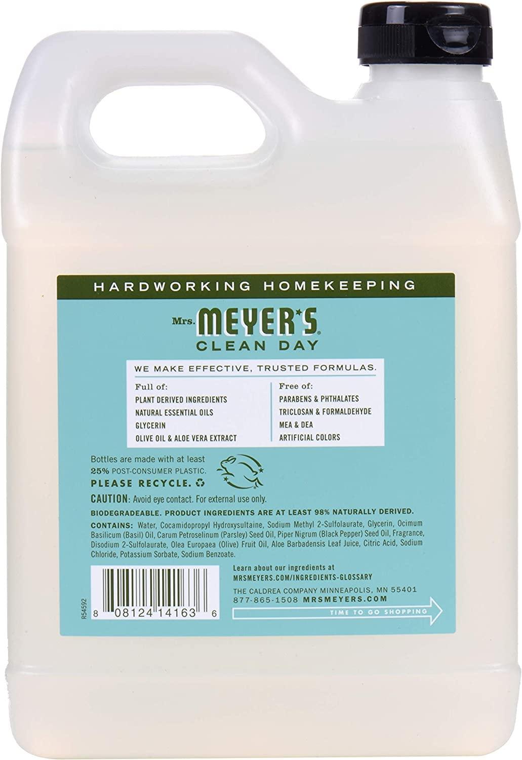 MRS. MEYER'S CLEAN DAY MRS. MEYER\'S CLEAN DAY Hand Soap, Refill Variety Pack Soaps Made to Clean and Freshen Hands