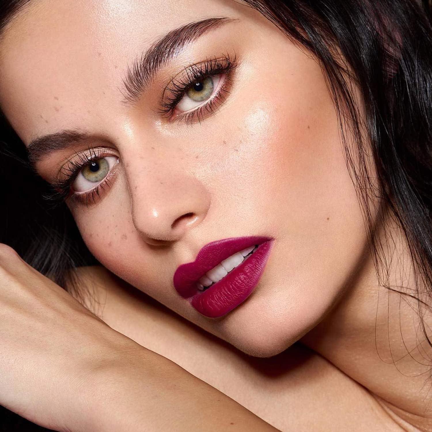 MAKI YIKA MAKI YIKA 3Pcs Matte Liquid Lipstick Set, Purple Plum Pink Lipstick Long Lasting Smudge Proof Non Transfer Lip Makeup (Purple+Plum+Pink)