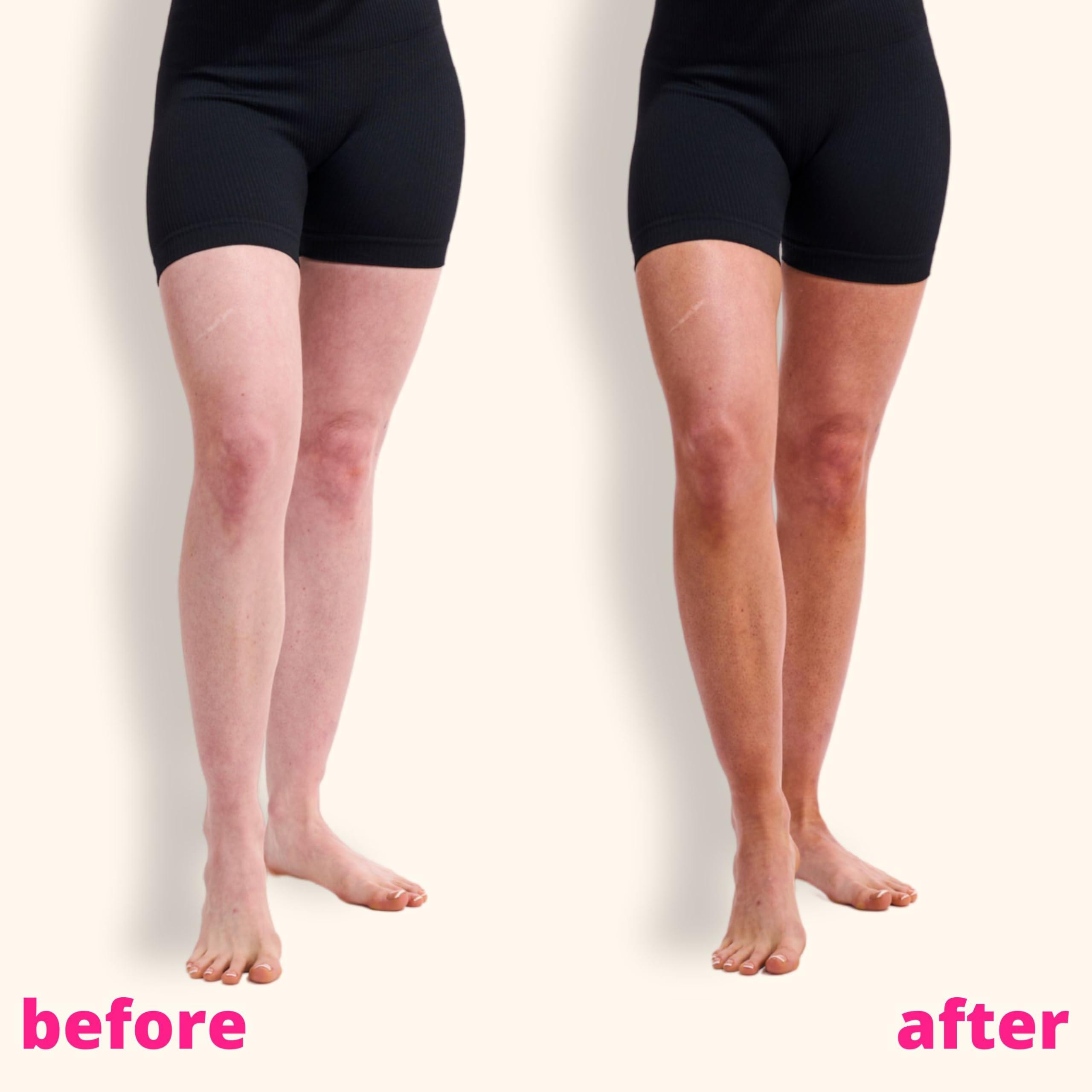 Skinny Tan Skinny Tan Self-Tanning Mousse - Long-Lasting and Non-Drying Formula - Coconut and Vanilla Scent - Easy To Apply Luxurious, Foam Texture - Streak Free and Natural Looking Results - Medium - 5 oz