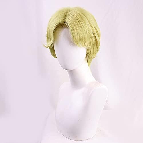 BBYMECO BBYMECO Anime Cosplay Wig Zeke Yeager Halloween Costume Party Wigs
