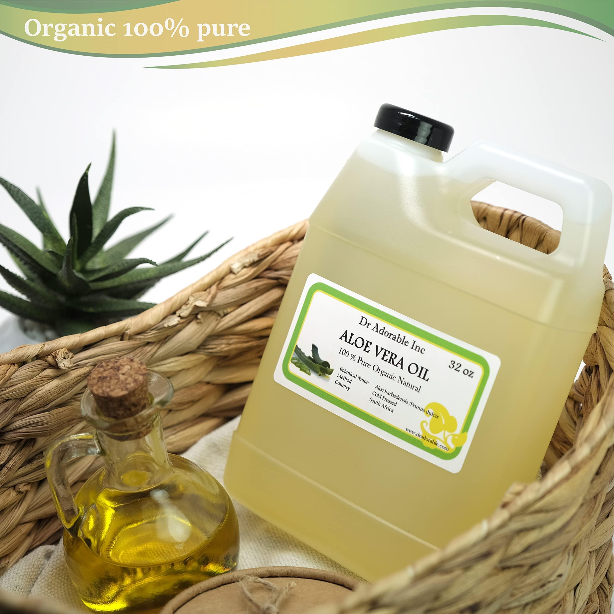 Dr Adorable Dr Adorable - 32 oz - Aloe Vera Oil - 100% Pure Natural Organic