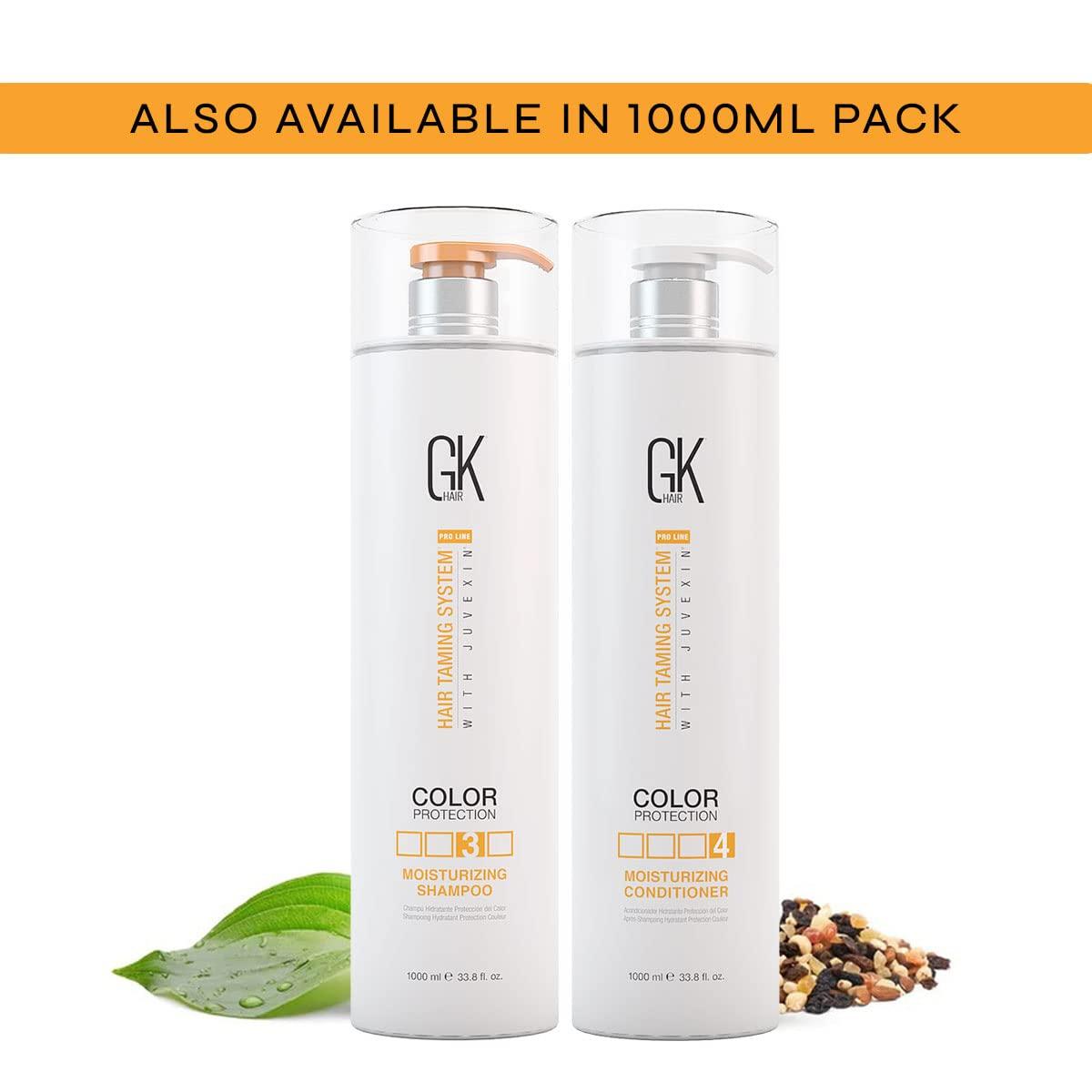 GK HAIR GK HAIR Global Keratin Moisturizing Shampoo For Dry And Frizzy Hair - Sulfate And Paraben Free 10.1 Fl Oz