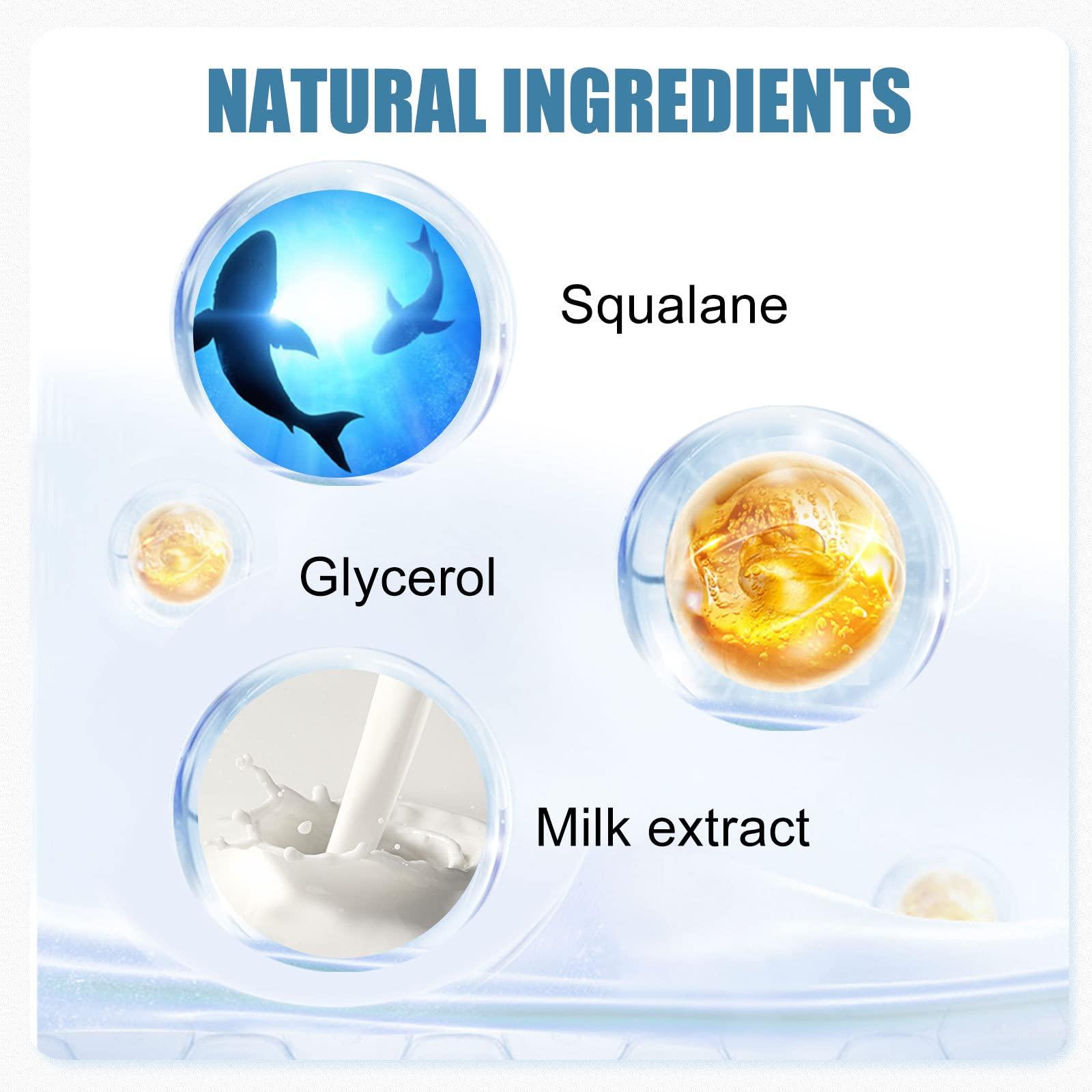 HABOHUSE 10 Seconds Instant WhiteCream, Feminine Body Care Body Lotion, Women\'s WhitenCream, WhiteComplex Body Cream Underarm Cream (2Pcs)