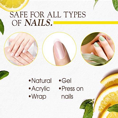 Gena Gena Nail Brite Whitening Scrub with Brush, Cleans Conditions & Brightens Nails, 4 oz