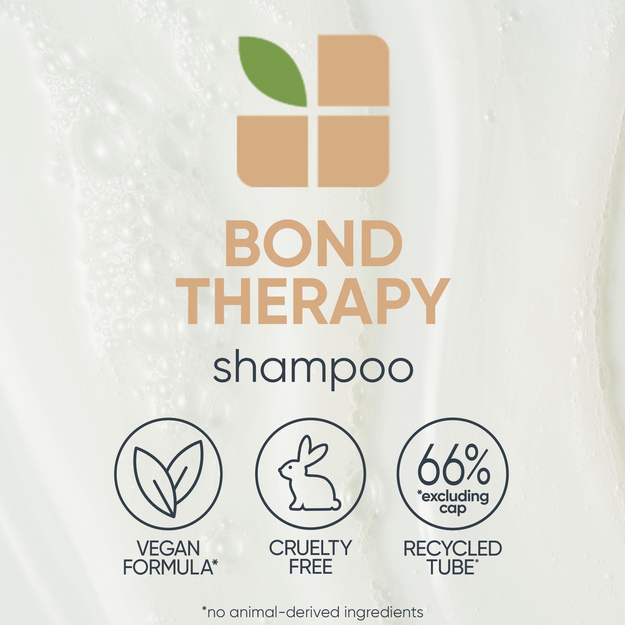 Biolage Biolage Bond Therapy Sulfate-Free Shampoo | Builds Bonds & Reduces Breakage | Paraben & Sulfate-Free | Vegan | Salon Professional Shampoo | Cruelty-Free | Bonding