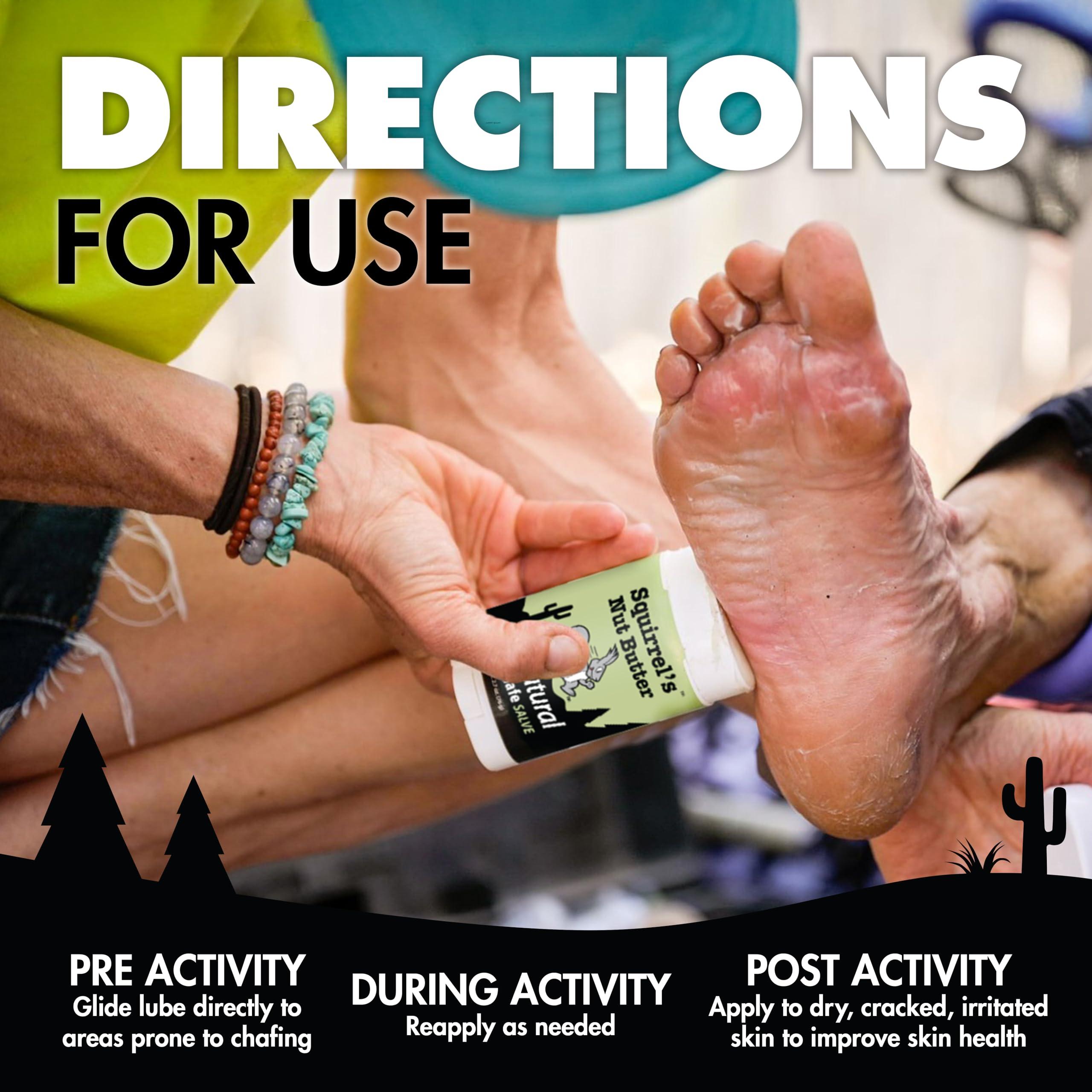 Squirrel's Nut Butter Squirrel's Nut Butter All Natural Anti Chafe Salve, Stick Applicator, 1.7 oz