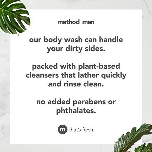Method Method Men Body Wash, Sea + Surf, Paraben and Phthalate Free, 18 fl oz (Pack of 2)