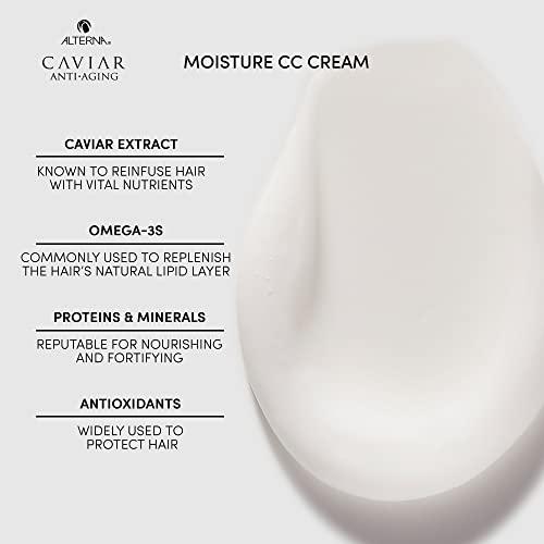Alterna Haircare Alterna Caviar Anti-Aging Replenishing Moisture Travel Size CC Cream Hair Protectant and Treatment Cream, 0.85 fl. oz.