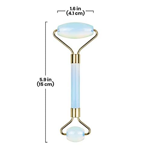 Lindo Lindo Opal Roller - Premium Facial Roller, For Face, Neck, and Eye Treatment, Anti-Aging, Skincare