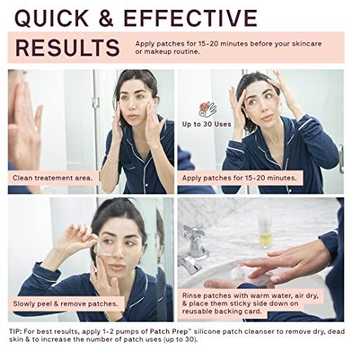 Dermaclara Dermaclara Silicone Face Patches for Wrinkles & Fine Lines - Pregnancy Safe Skin Care Clarasome Moisturizing Cream