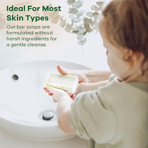 Australian Botanical Soap Australian Botanical Soap, Sea Salt with Ocean Minerals 6.6 oz (187g) Soap Bars | Natural Soap Base | All Skin Types | Women & Men | Shea Butter Enriched Bar Soap - Pack of 8