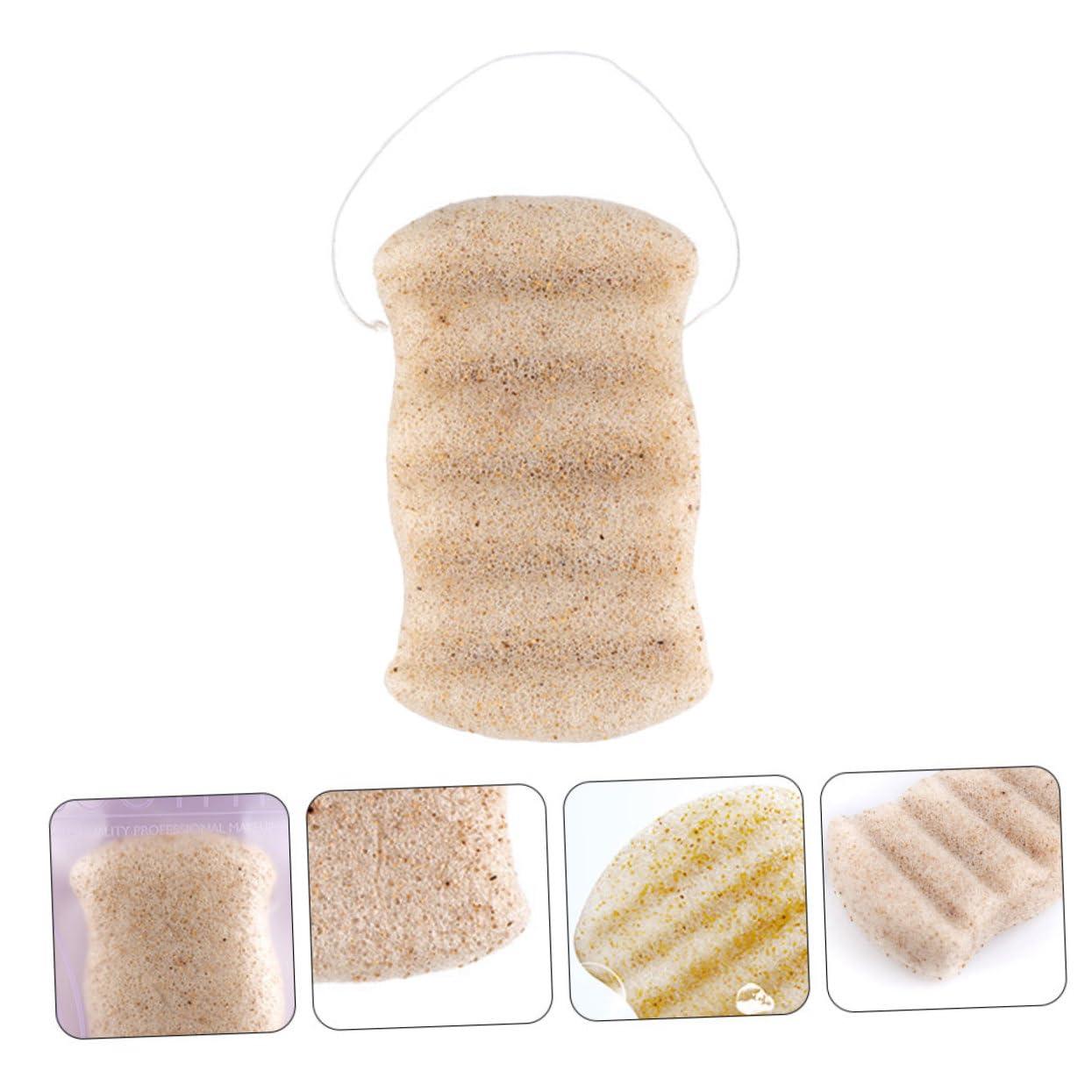 Beavorty Beavorty 1pc Bath Cotton Cleaning Sponges Powder Puffs Facial Sponges Facial Tools Bath Sponge Duster Seep Damp Skin Care Tools Face Wash Cosmetics Pads Facial Cleaning Sponge Gum