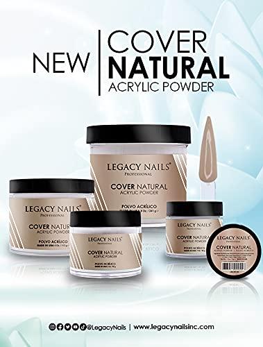 LEGACY NAILS Legacy Nails Professional Cover Acrylic Powder - Create Beautiful French Nail Art & Extensions - 1 Lb (NATURAL)
