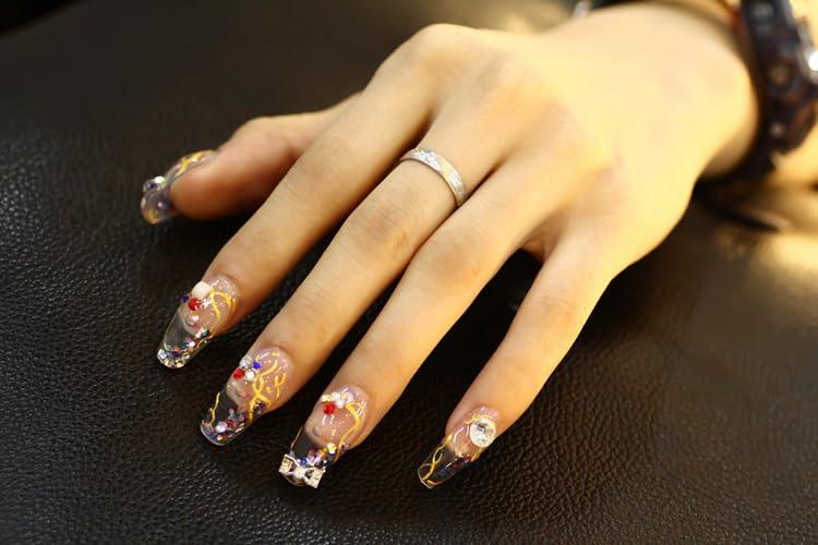 Aquarium Nail Aquarium Nails (Clear Nail with White Cork)