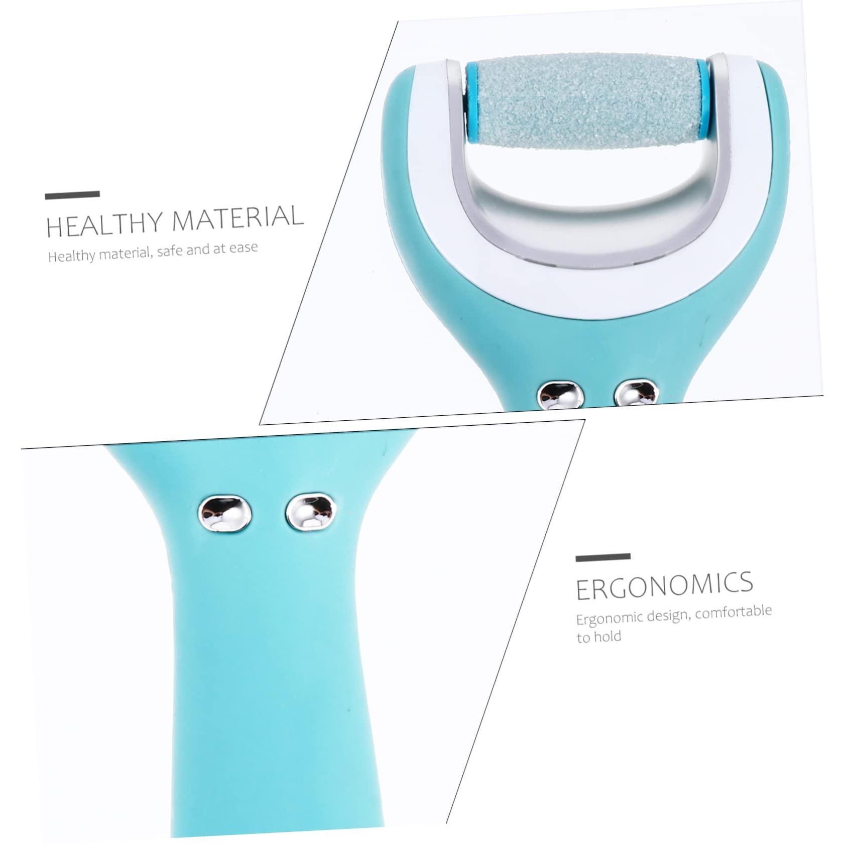 CANIGHT CANIGHT 1 Set Pedicure Portable Removers Electric Remover Machine Practical Pedi Foot File Electric Heel Scraper Electric Feet Removers Rechargeable Feet Rasp Grinder Tool Pp Blue