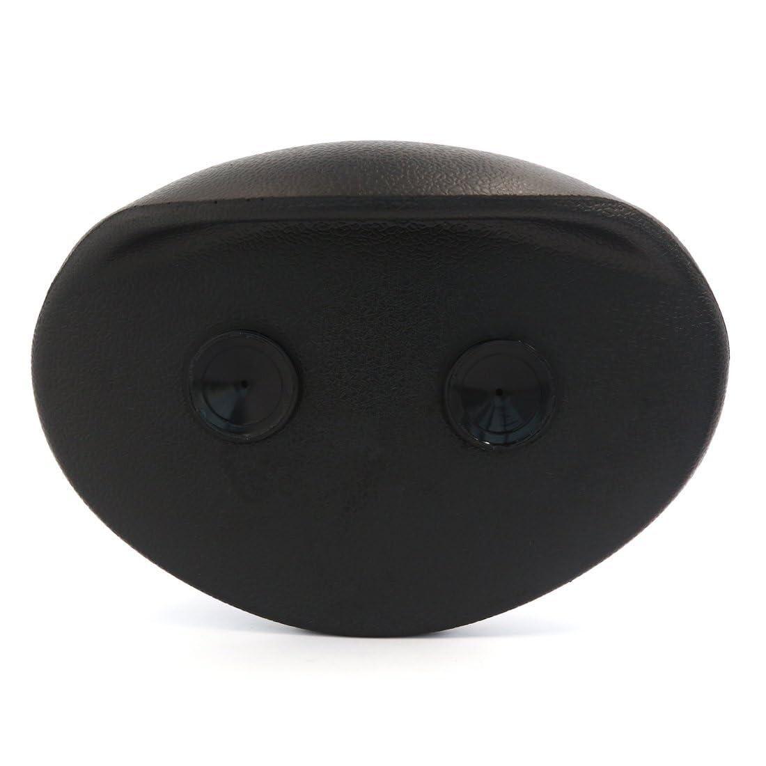 CHENYUEFA CHENYUEFA Black Non- Foam Padded Spa Bath Pillow Waterproof Neck Back Support Comfort Bathtub Cushion Pillow