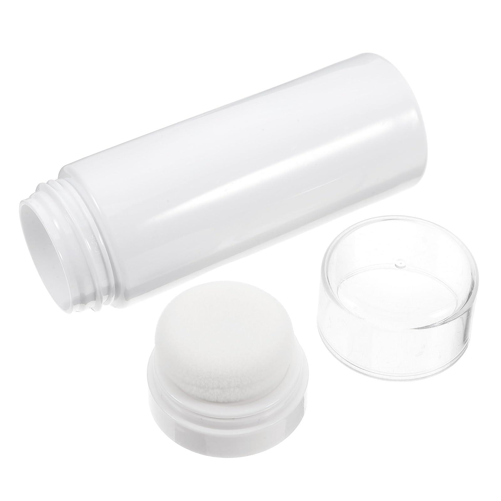 FOMIYES FOMIYES Loose Powder Containers Powder Powder Puff Box talcum Powder Bottle Body Powder Container with Puff Loose Powder Bottle for Body Powder Makeup Powder Container Puffs