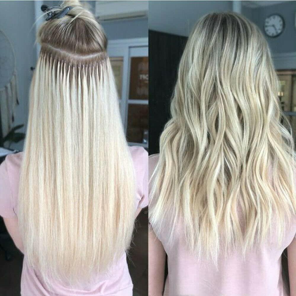 Yotty Yotty Micro Ring Human Hair Extensions Micro Beads Link Micro Loop Remy Hair Extensions Ombre Color Off Black to Burgundy Red 26inch 100strands per pack 50g