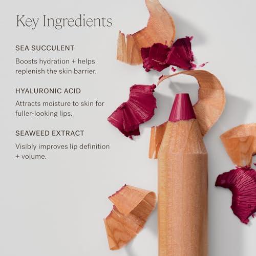 ILIA ILIA - Lip Sketch Hydrating Crayon | Non-Toxic, Cruelty-Free, Hyaluronic Acid, Hydrating + Long Lasting, Crease-Resistant, Demi-Matte (Kiln)