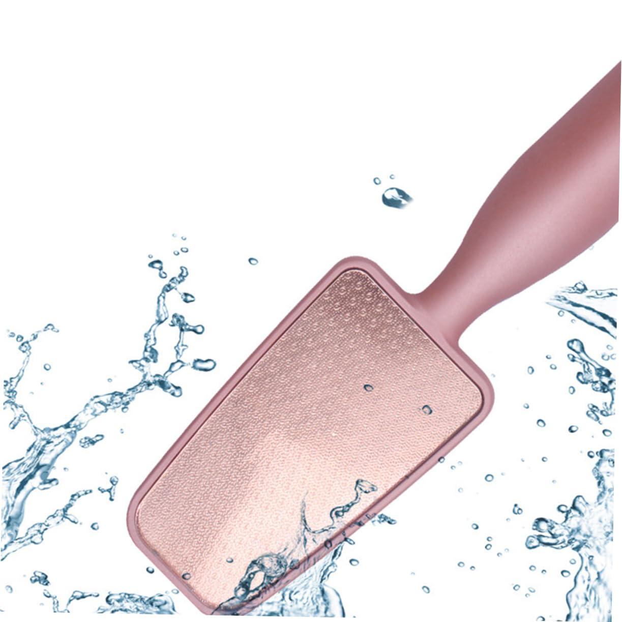 NOLITOY NOLITOY Feet Pedicure Foot File 2pcs Remover Scrubber Heel Grater Foot para Remover for Feet Liquid Gel Rechargeable Pedicure File Pink Board Feet