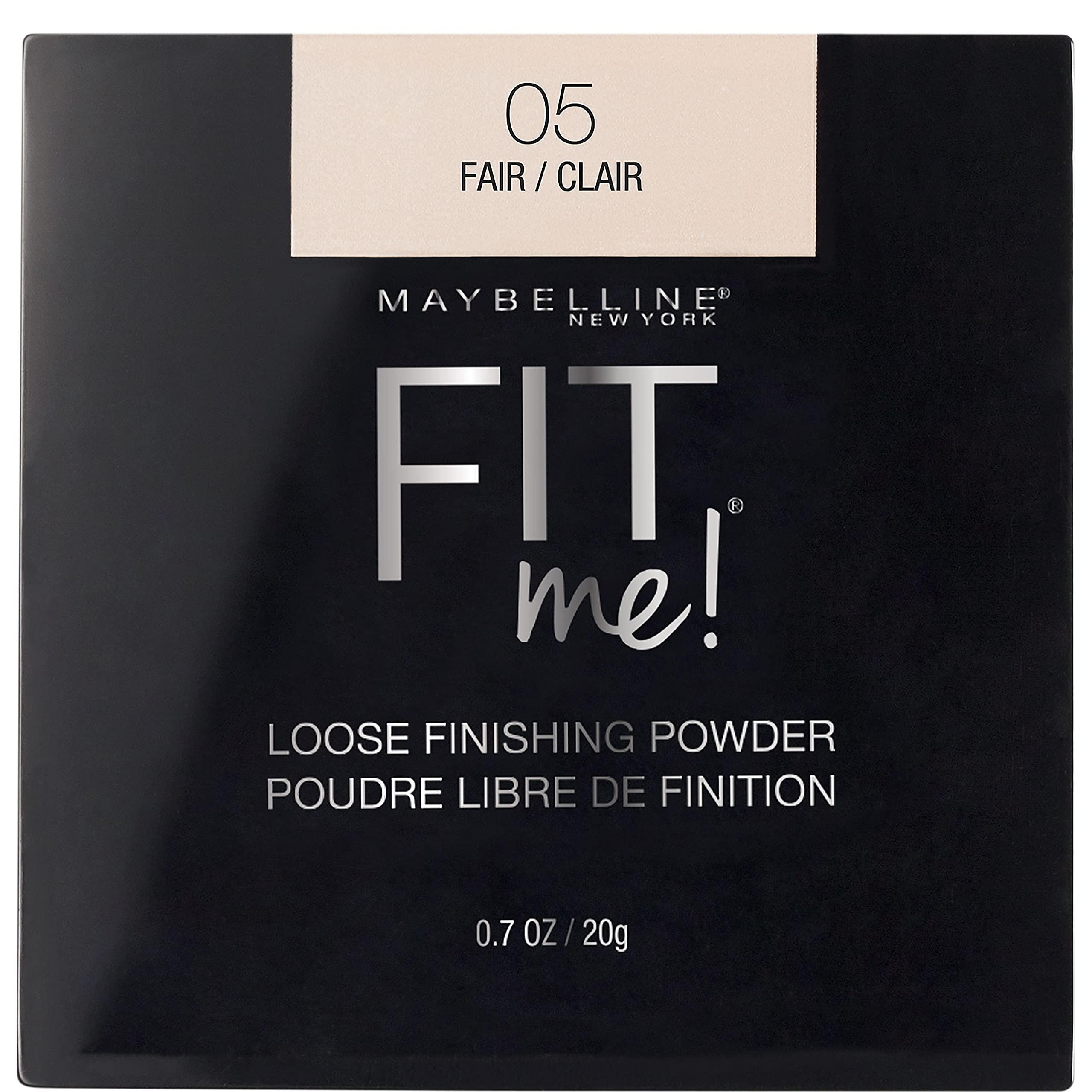 Maybelline New York Maybelline Fit Me Loose Setting Powder, Face Powder Makeup & Finishing Powder, Fair, 1 Count
