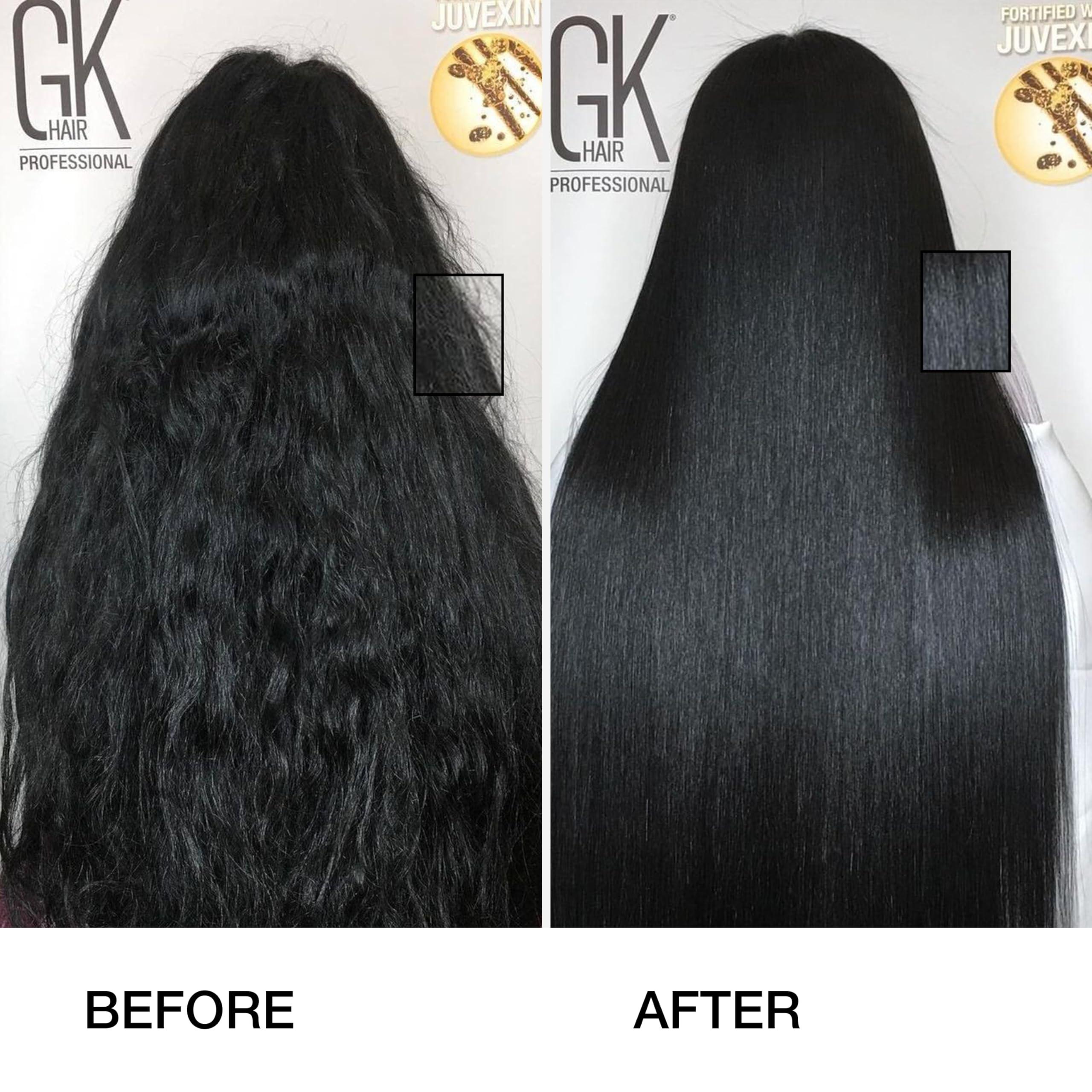 GK HAIR GK Hair Signature Collection: Pre-Treatment, Smoothing Keratin, Deep Conditioning, and Daily Moisture for Ultimate Hair Transformation