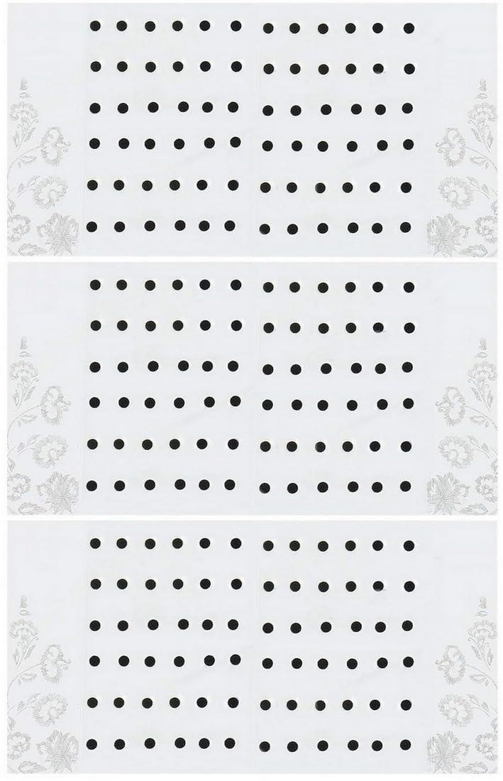 VAMA VAMA Round Black Small Bindi Sticker kumkum bindiya Daily Use Forehead Choti Kali Bindis for Women - 252 Tiklis