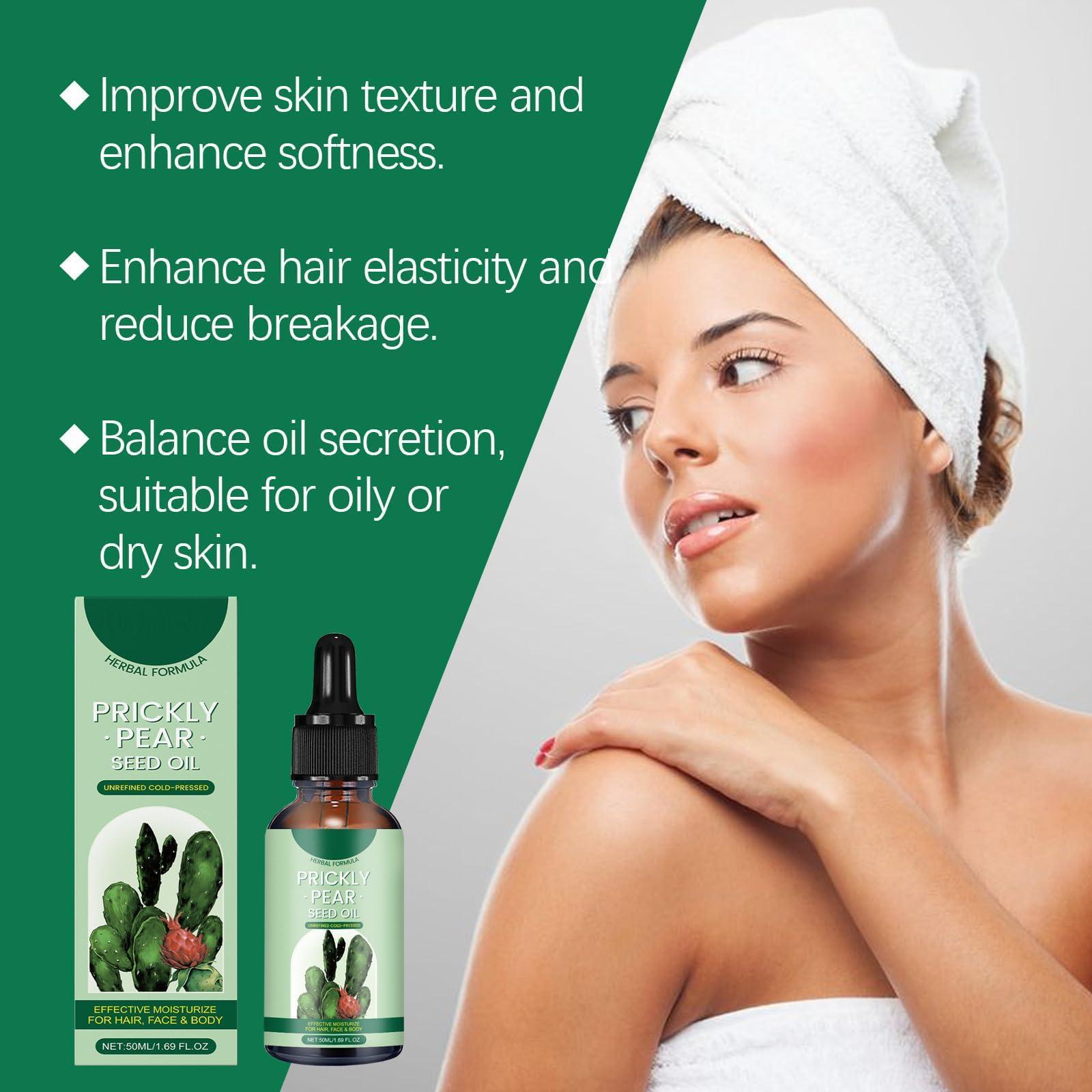 Generic Prickly Pear Seed Oil, 100% Pure Organic Prickly Pear Oil, for Face, Skin, Hair & Nails, Dry Skin & Body Moisturizer (1)