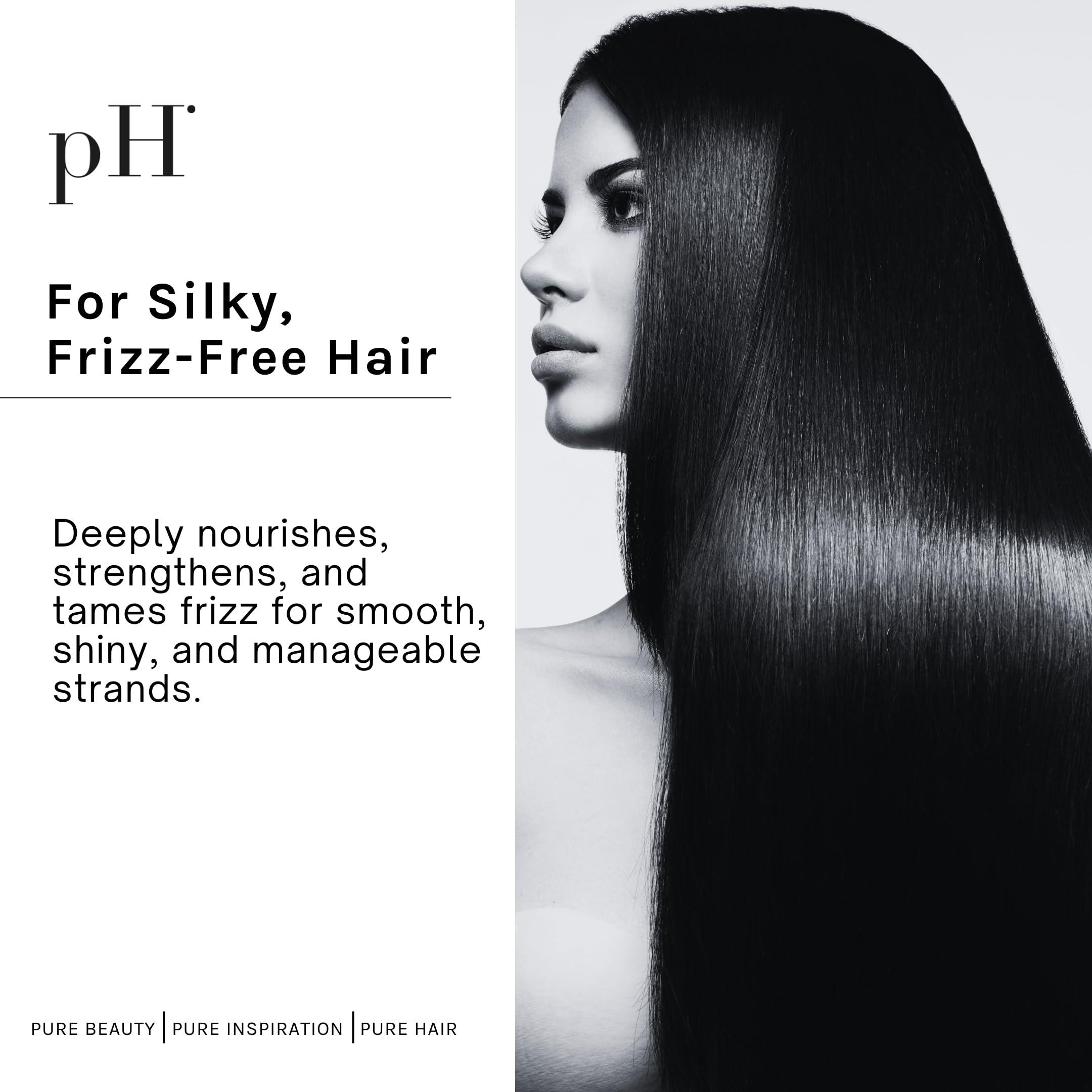 pH PURE HAIR PH Labs Argan & Keratin Elixir  Hair Treatment for Damaged Hair, Smoothing & Anti-Breakage, Deeply Nourishing & Moisturizing Oil, Sulfate-Free, 3.38 oz