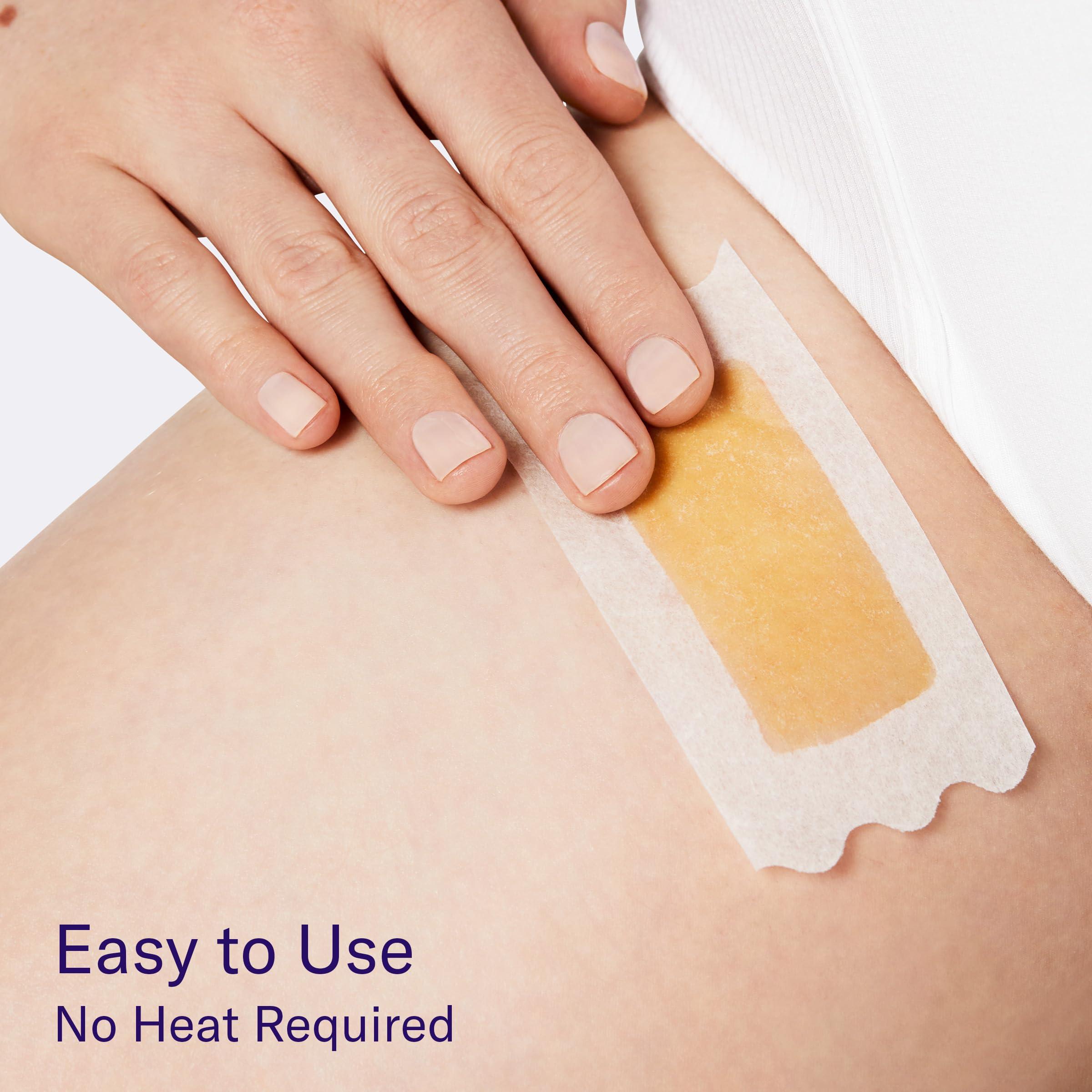 Flamingo Flamingo Women Face Waxing Kit, Facial Waxing Kit with 20 Wax Strips for Face, 8 Post-Wax Cloths, and 1 Post-Wax Serum, Pack of 2