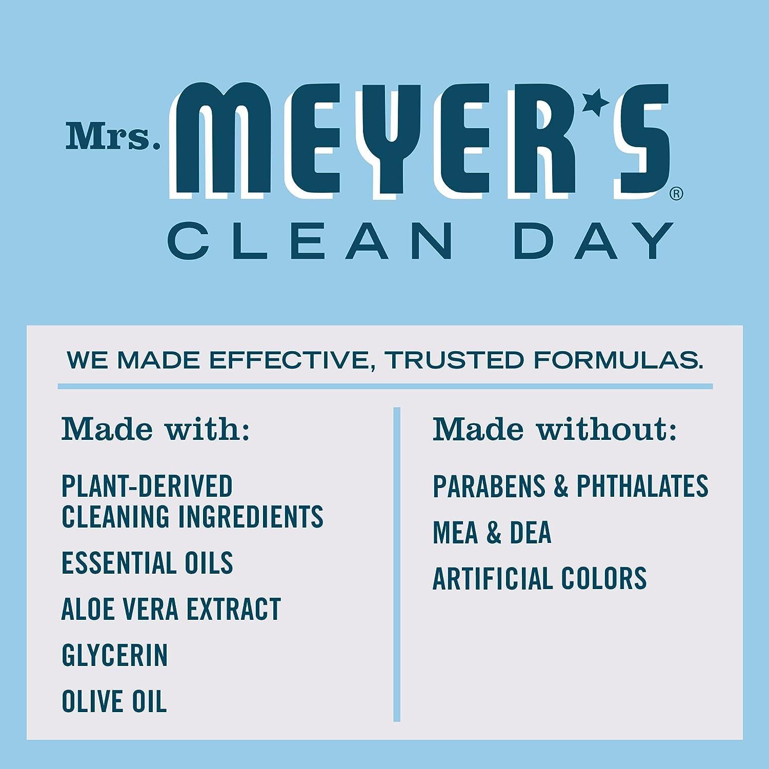 MRS. MEYER'S CLEAN DAY Mrs. Meyer\'s Hand Soap Variety, 1 Rain Water Refill, 1 Rain Water Hand Soap, 1 CT