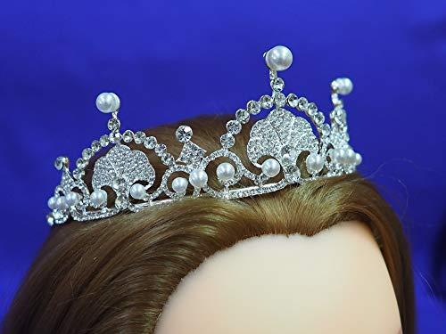 TiaraTown Kate Middleton Princess Kate Lotus Flower Tiara Crown Replica Wedding Prom Party