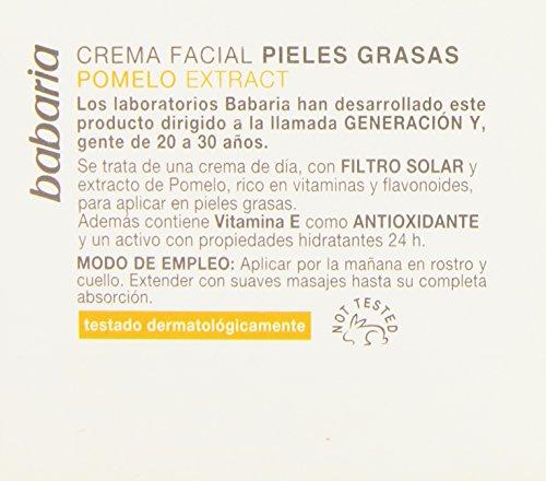 Babaria Babaria Grapefruit Face Cream for Young Oily Skin 50ml