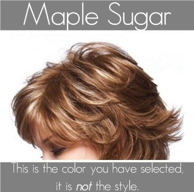 Rene of Paris Noriko BAILEY Synthetic Wig by Rene of Paris and Wig Lift Comb - Maple Sugar - Bundle 2 items