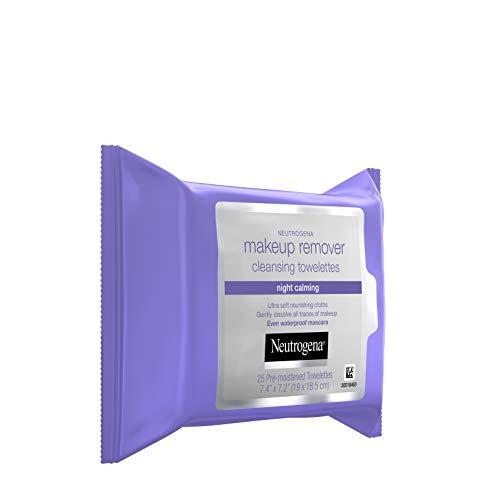 Neutrogena Neutrogena Makeup Remover Cleansing Towelettes Night Calming, 25 Count, 3pk