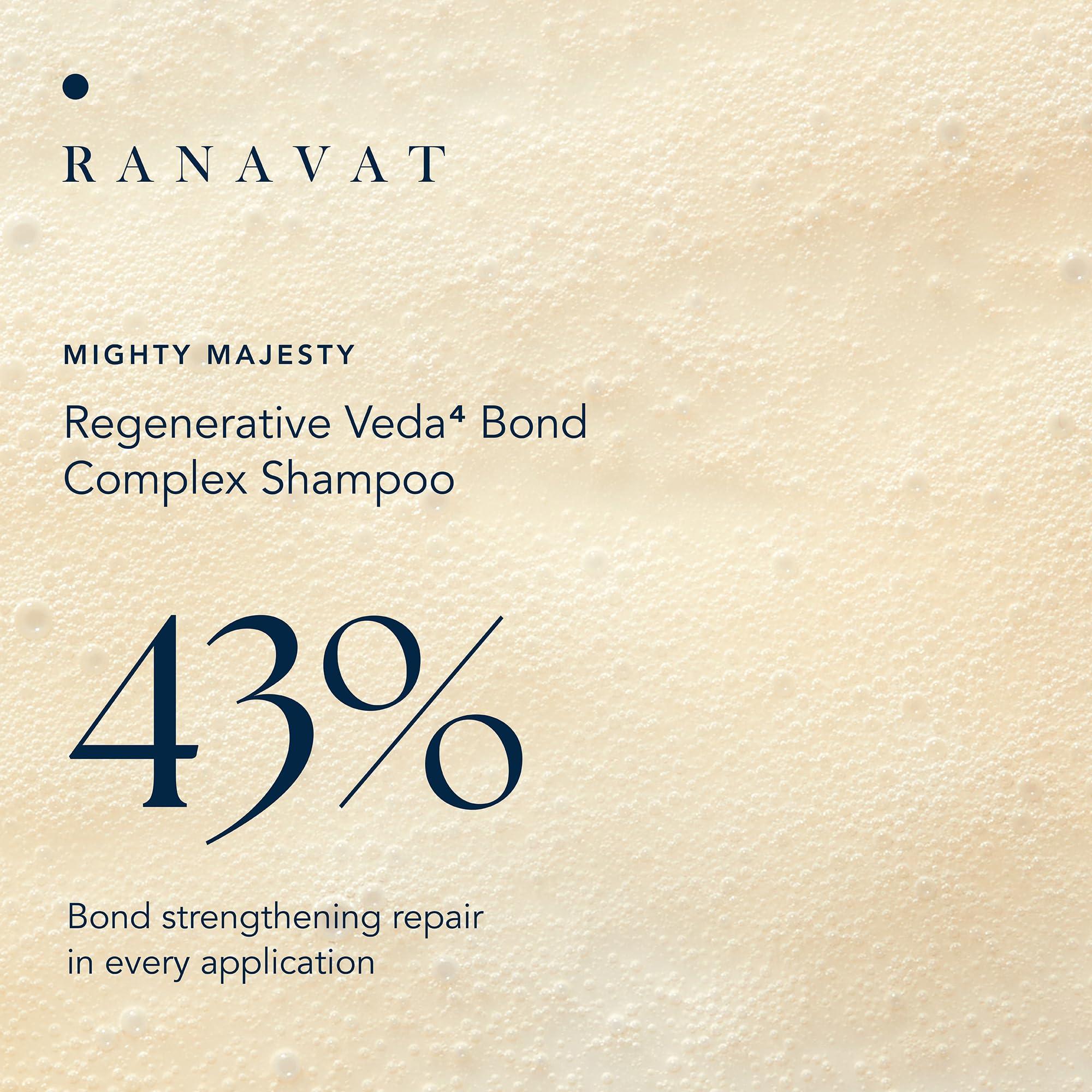 RANAVAT BOTANICS RANAVAT BOTANICS RANAVAT Regenerative Hair Care Bundle - Mend Breakage & Split Ends with Bond Strengthening Ayurvedic Shampoo, Conditioner & Glossing Hair Mask - 3 Piece