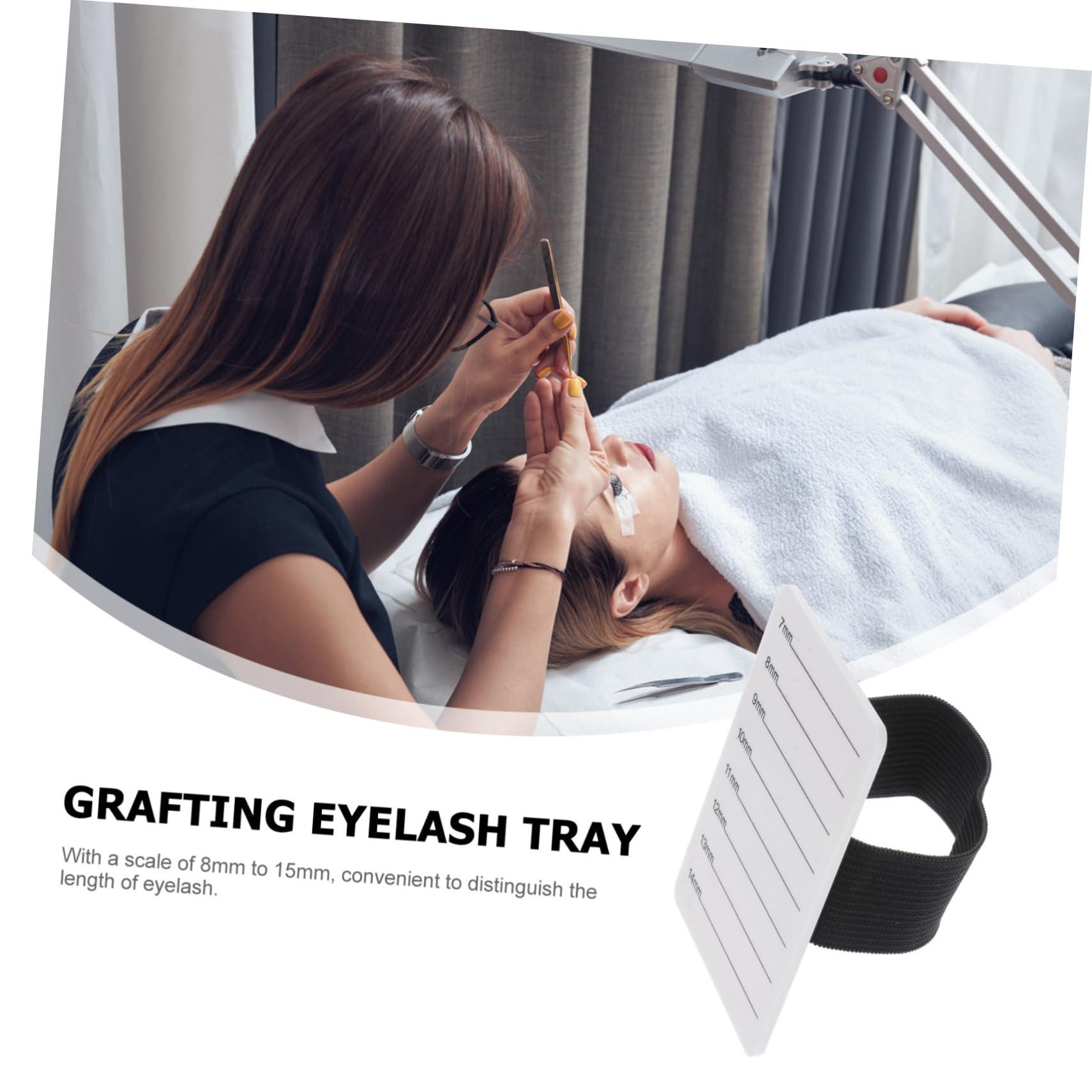 Mikinona Mikinona Lash Beds for Eyelash Tech 1pc Eyelash Display Board Hand-held Portable Lash Stand Plate