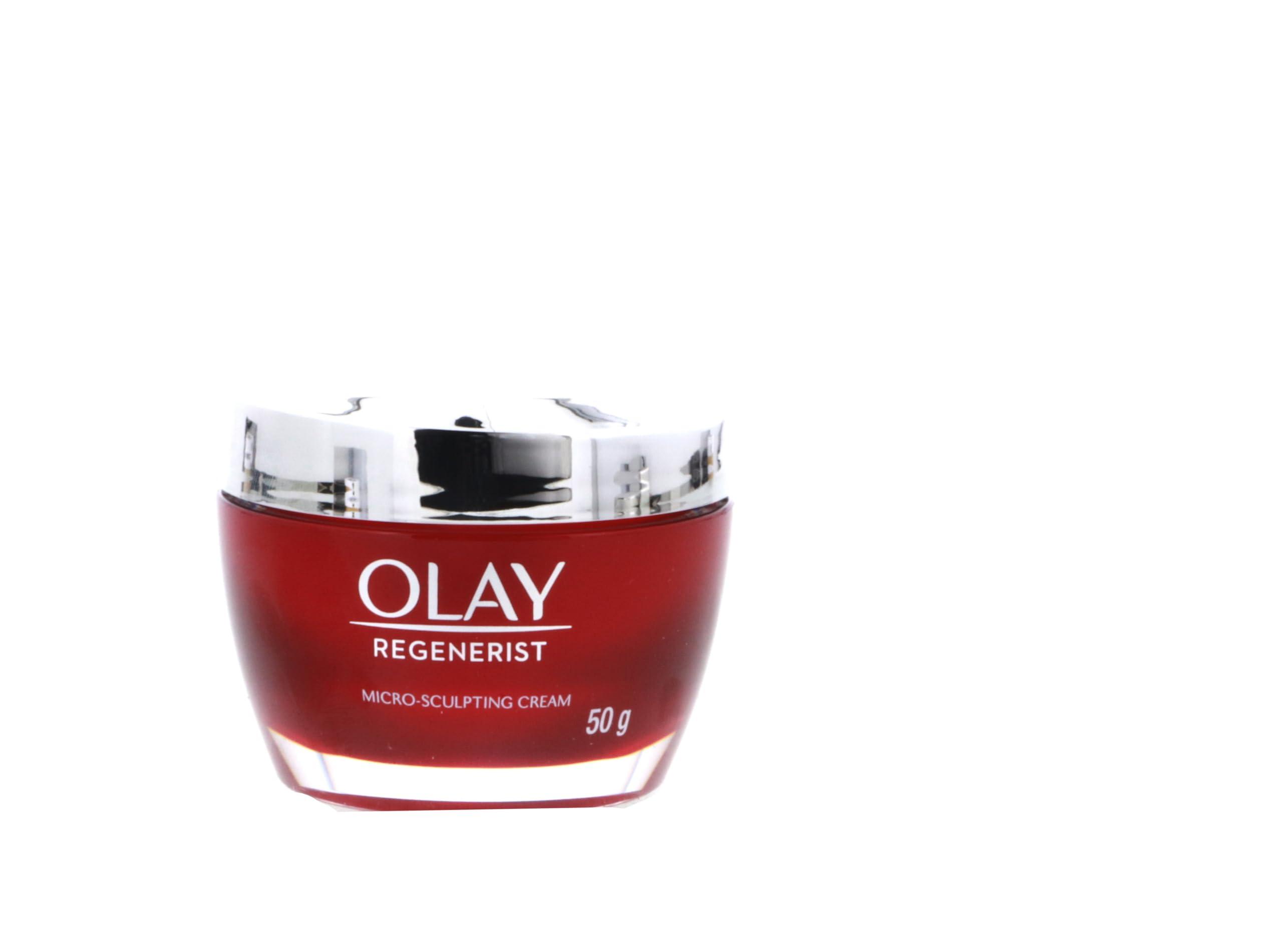 PG 0LAY Regenerist Micro-Sculpting Cream, Moisturizer 1.7 oz (48 g) - MicroSculpting Micro Sculpting