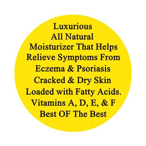 Plant Guru Raw African Shea Butter 3 lbs. Bulk 100% Pure Natural Unrefined YELLOW Grade A - Ideal Moisturizer For Dry Skin, Body, Face And Hair Growth. Great For DIY Soap and Lip balm Making.